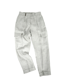 PESERICO(ペセリコ) |1タック麻カーゴパンツ