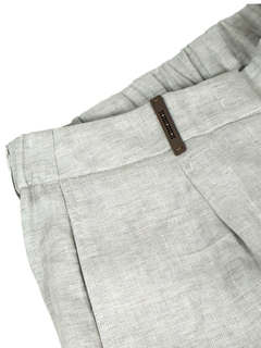 PESERICO(ペセリコ) |1タック麻カーゴパンツ