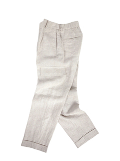 PESERICO(ペセリコ) |1タック麻カーゴパンツ