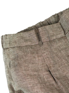 PESERICO(ペセリコ) |1タック麻カーゴパンツ