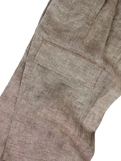 PESERICO(ペセリコ) |1タック麻カーゴパンツ