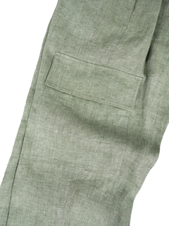 PESERICO(ペセリコ) |1タック麻カーゴパンツ