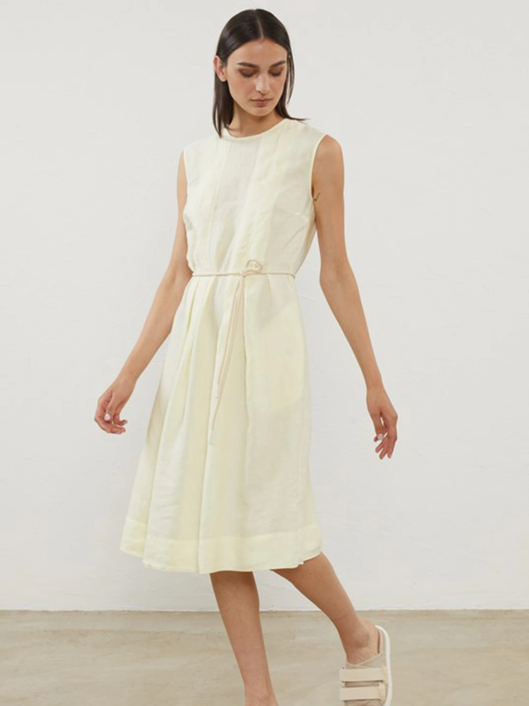 PESERICO(ペセリコ) |ウォッシュダイノースリーブワンピース