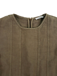 PESERICO(ペセリコ) |ウォッシュダイノースリーブワンピース