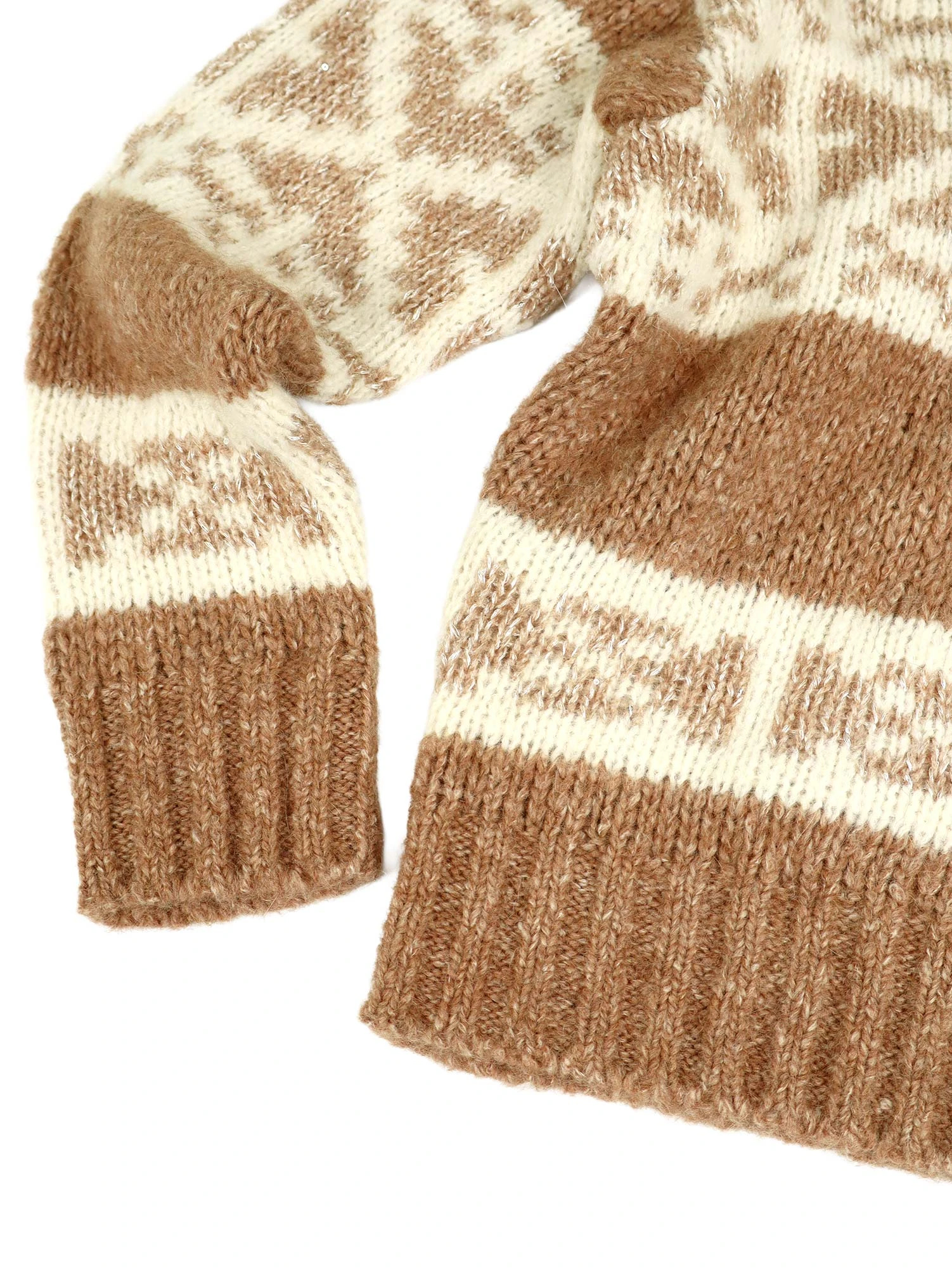 新品PESERICO・ペゼリコMADE IN ITALYニット11¥91.300 2025AW 新作】幾何学模様ハイネックニット / PESERICO（ペセリコ