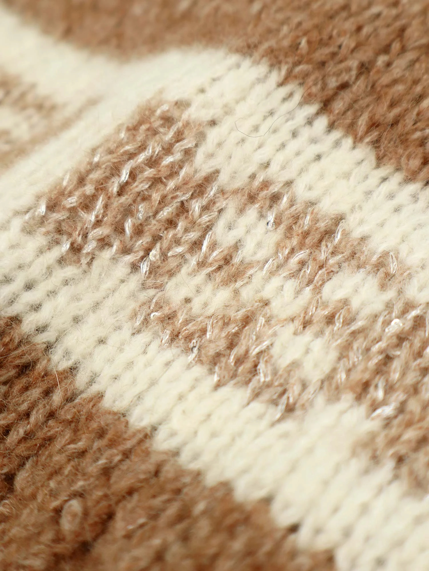 2025AW 新作】幾何学模様ハイネックニット / PESERICO（ペセリコ