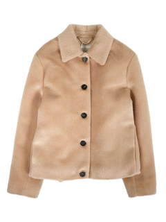 ★AGNONA アニオナ カーフレザー ベスト ジャケット 48 L ブラウン ☆AGNONA アニオナ カーフレザー ベスト ジャケット 48 L ブラウン