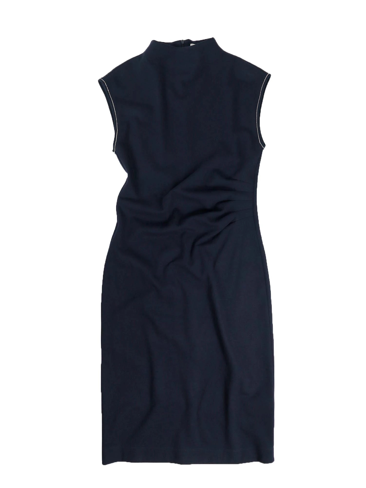 【美品】PESERICO ペゼリコ フロントタック ノースリーブ ワンピース 美品】PESERICO ペゼリコ フロントタック ノースリーブ ワンピース 美