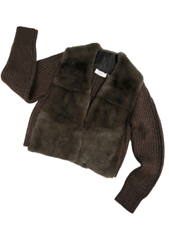 新品　アニオナ　AGNONA ブラウンジャケット　ウールコート　52 ポケット4 AGNONA(アニオナ) 通販｜woollen online store（ウールン