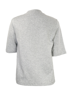 PESERICO(ペセリコ) |ミニ胸ポケット モックネック 五分袖 カットソー