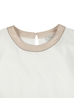 PESERICO(ペセリコ) |【2026SS 新作】ネックボールチェーン Tシャツ