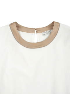 PESERICO(ペセリコ) |【2026SS 新作】ネックボールチェーン Tシャツ