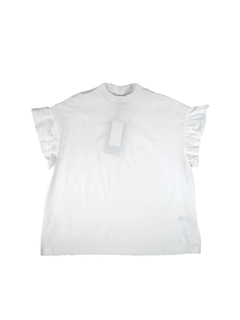 COLMAR(コルマー) |フリルスリーブコットンTシャツ