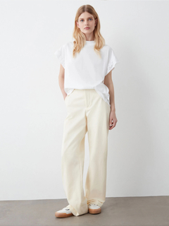 COLMAR(コルマー) |フリルスリーブコットンTシャツ