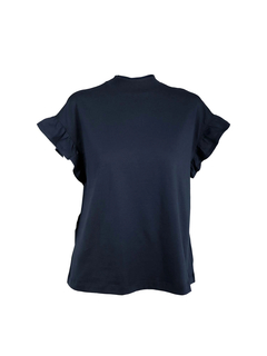 COLMAR(コルマー) |フリルスリーブコットンTシャツ