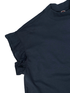 COLMAR(コルマー) |フリルスリーブコットンTシャツ