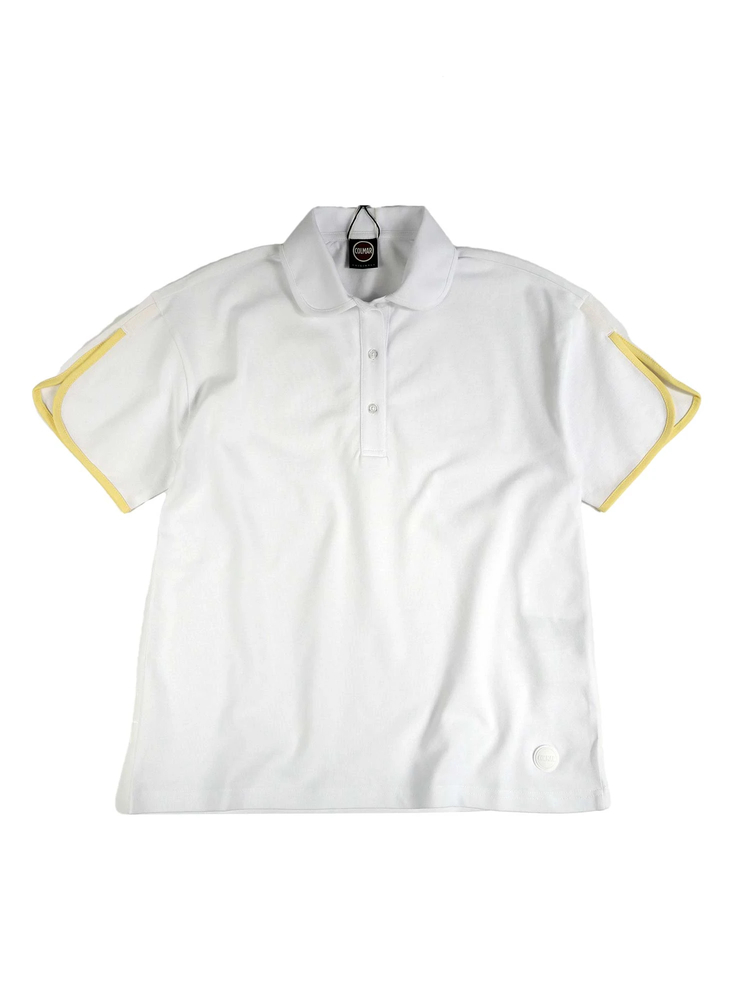 COLMAR(コルマー) |トリミングスリーブコットンピケポロシャツ