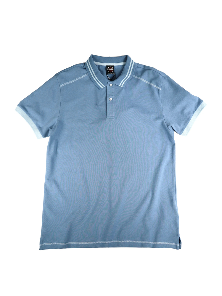 COLMAR(コルマー) |【MEN’S】オーバーロックデザインコットンピケポロシャツ