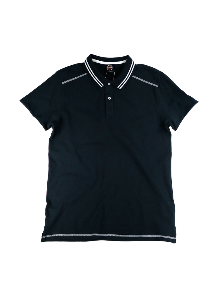 COLMAR(コルマー) |【MEN’S】オーバーロックデザインコットンピケポロシャツ