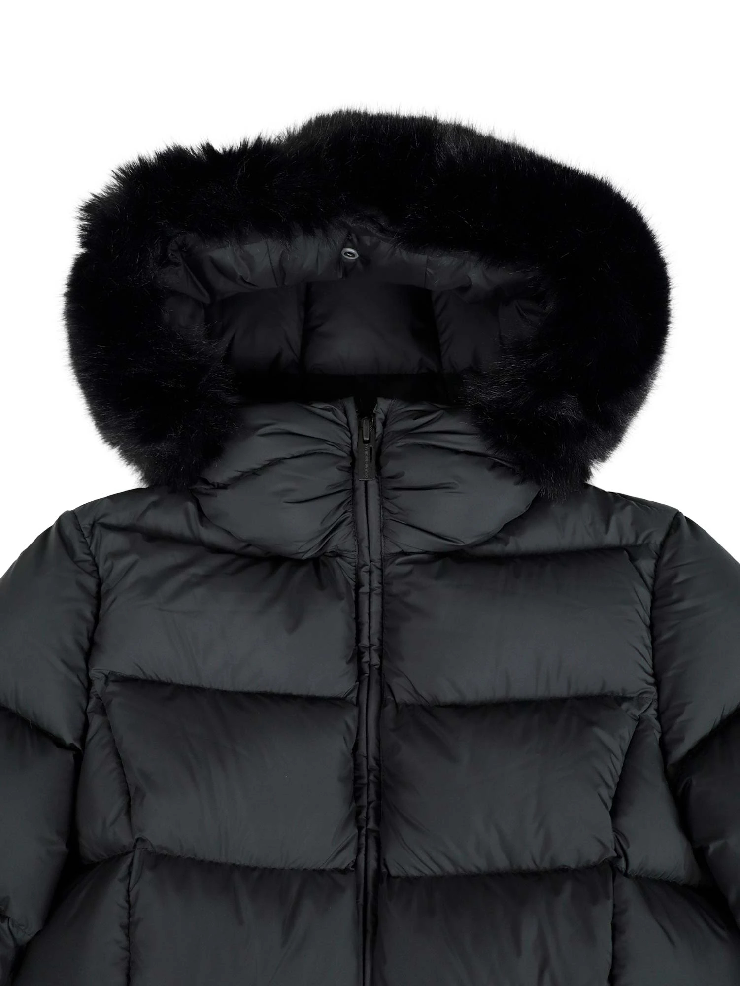 2025AW 新作】ファー襟フードデザインロングダウンコート / COLMAR