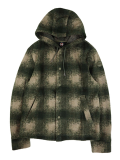 COLMAR(コルマー) |【2025AW 新作】【MEN’S】オンブレチェック起毛 フロントスナップボタン フーディ