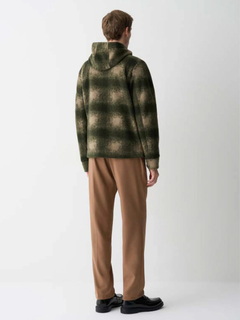 COLMAR(コルマー) |【2025AW 新作】【MEN’S】オンブレチェック起毛 フロントスナップボタン フーディ