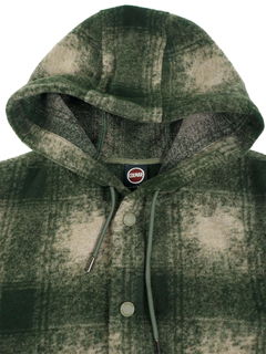 COLMAR(コルマー) |【2025AW 新作】【MEN’S】オンブレチェック起毛 フロントスナップボタン フーディ