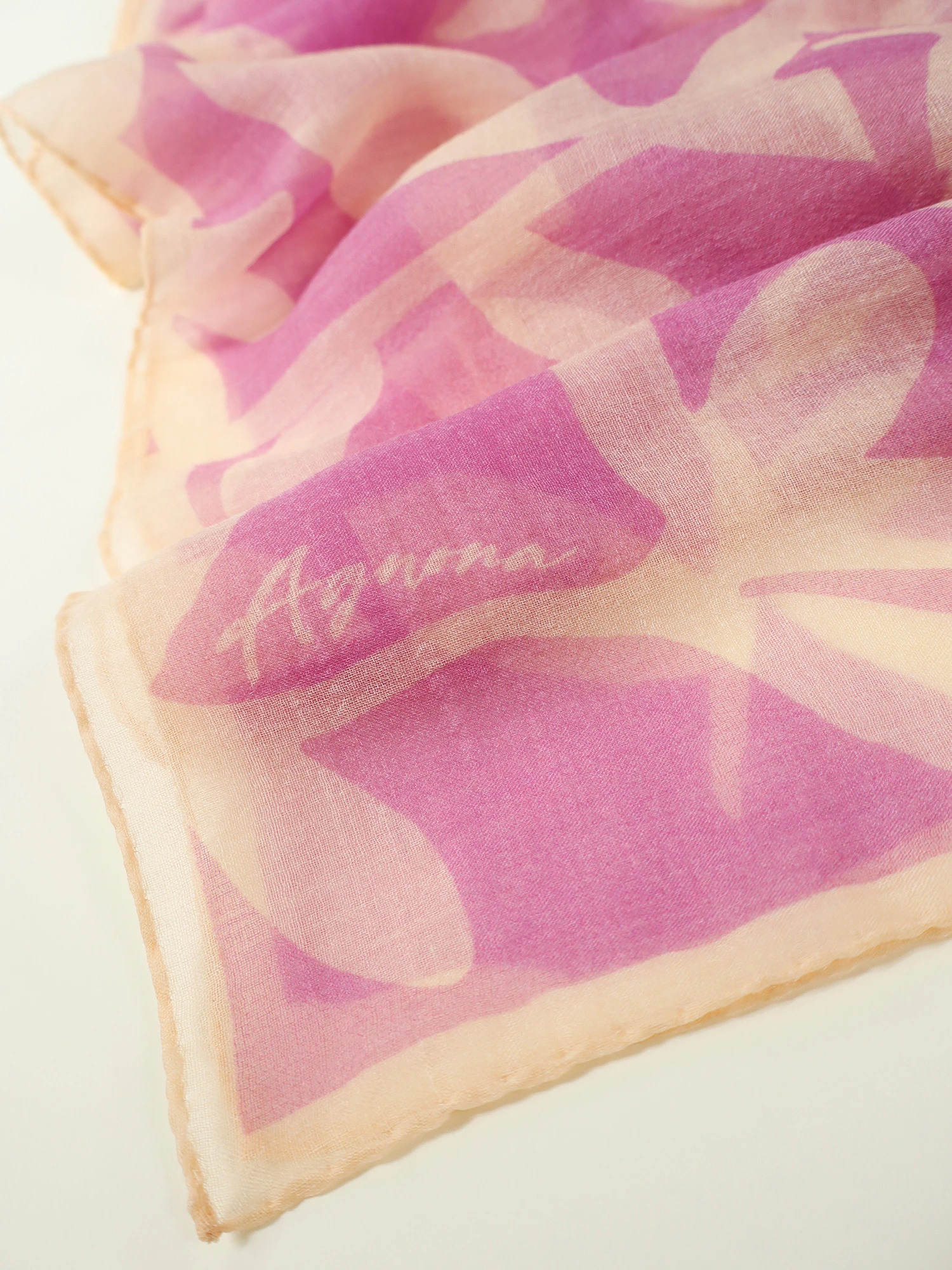 AGNONA アニオナ ポンチョ ストール ケープ AGNONA アニオナ ポンチョ ストール ケープ シアープリント