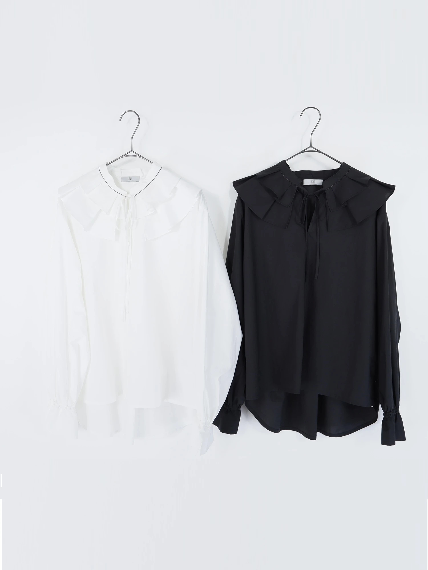 2025SS】フリルブラウス / blancvert（ブランベール）｜woollen online 