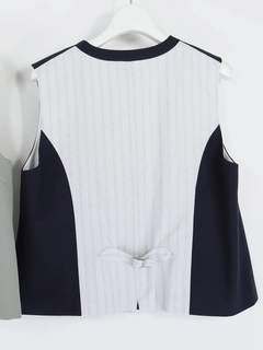ブランベール blanc vert 即完売品　羊皮ダブルジップフードベスト　38 blancvert(ブランベール) ベスト通販｜woollen online store