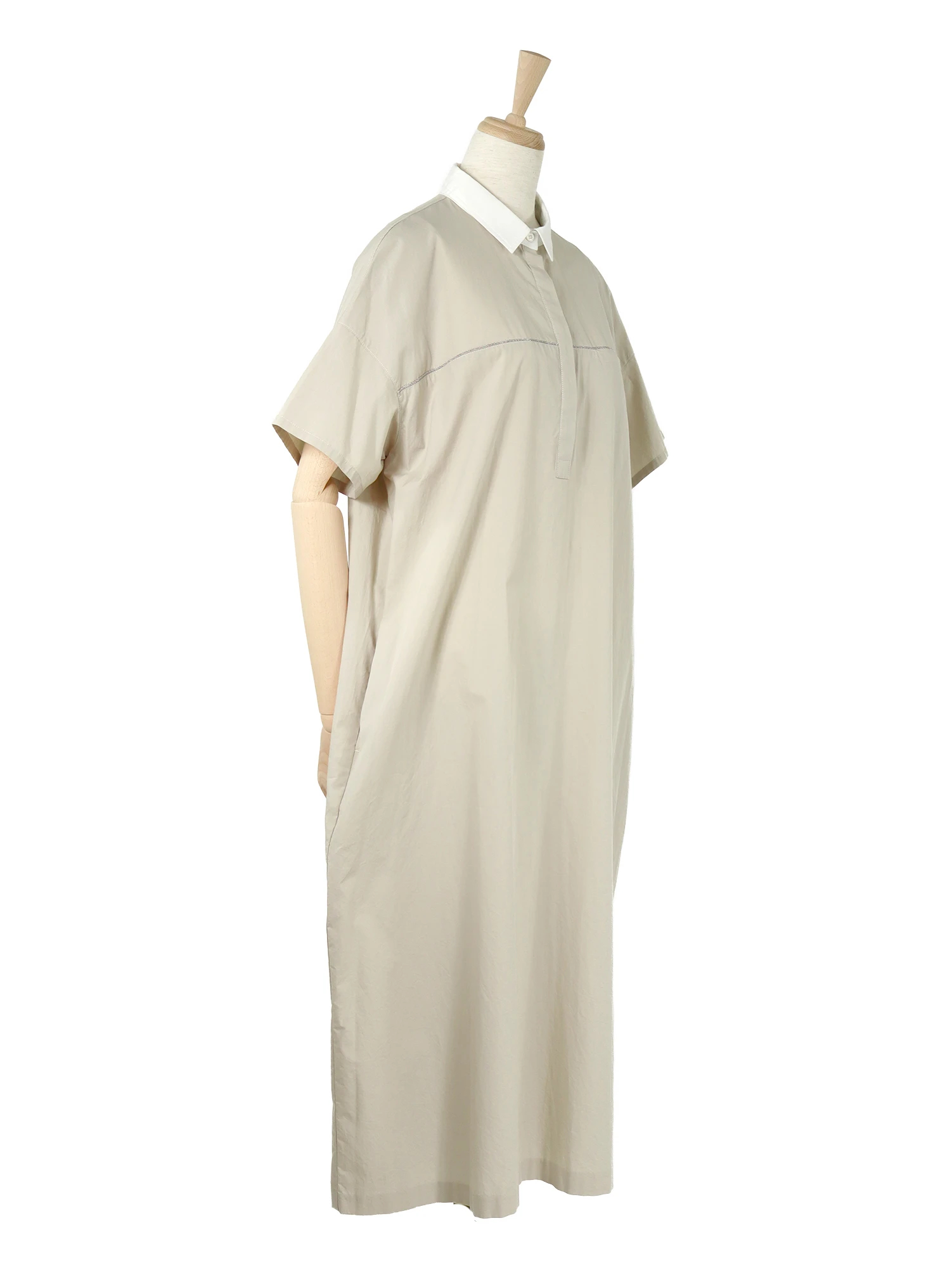 新品　定価8万　Blanca Vita シャツ　ワンピース　ノースリーブ　白 新品 定価8万 Blanca Vita シャツ ワンピース ノースリーブ 白