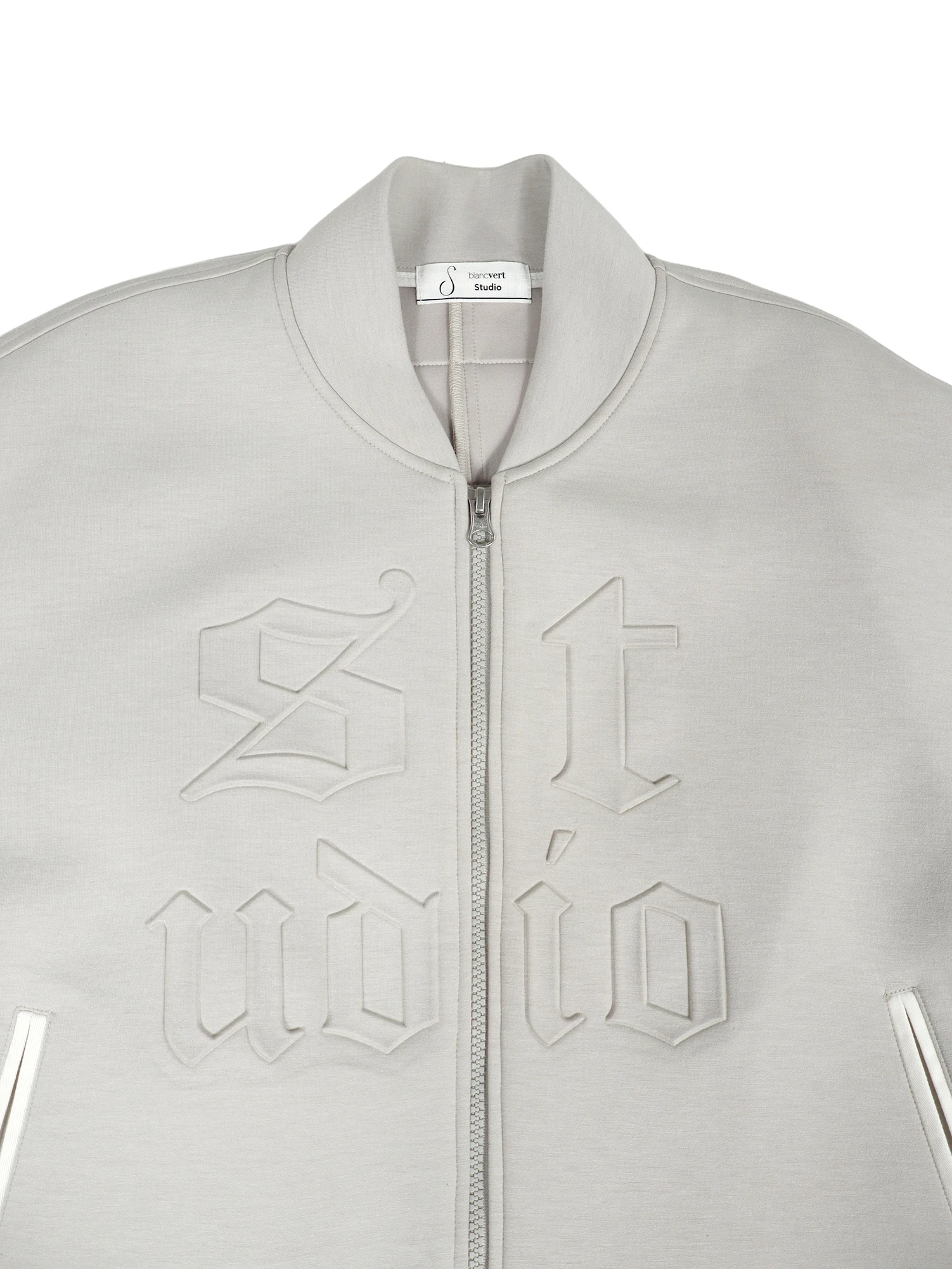 blancvert(ブランベール) ブルゾン ジップアップアイボリー×シルバー blancvert(ブランベール) 通販 60件目～｜woollen online store