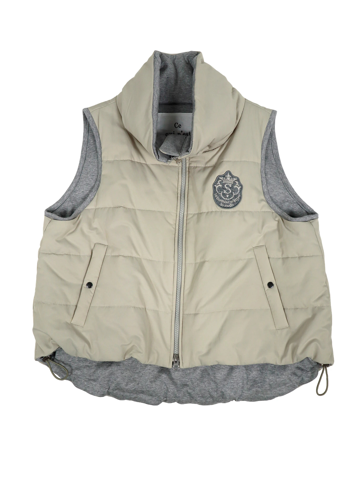 2025AW】中綿ベスト / blancvert（ブランベール）｜woollen online