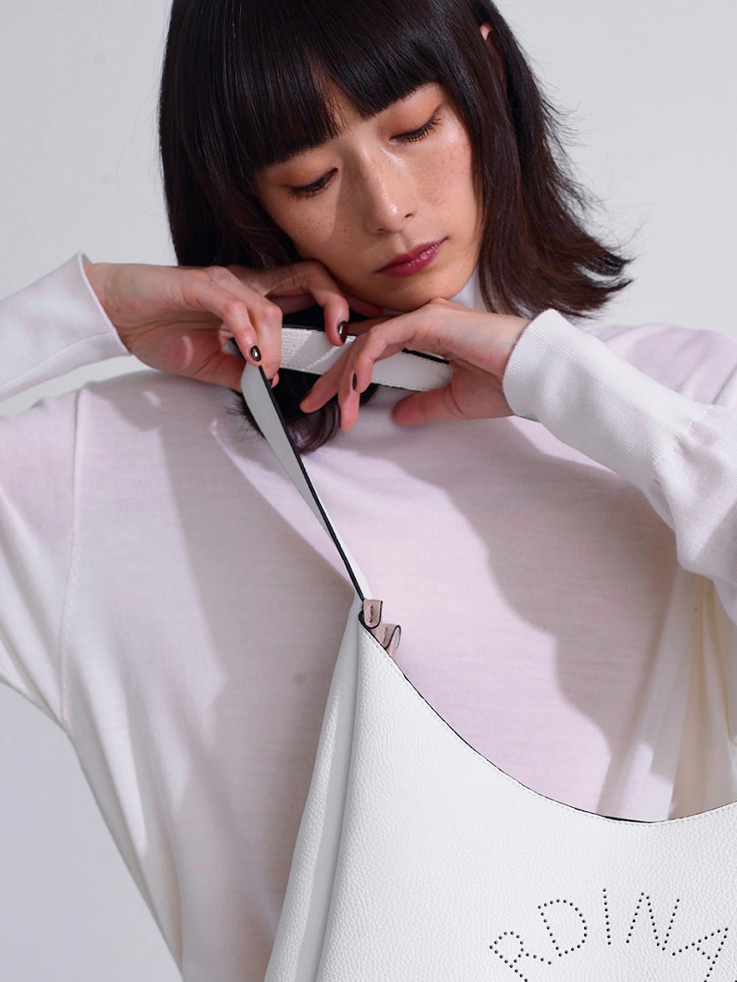 blancvertのニットセーター 2025AW 新作】タートルセーター