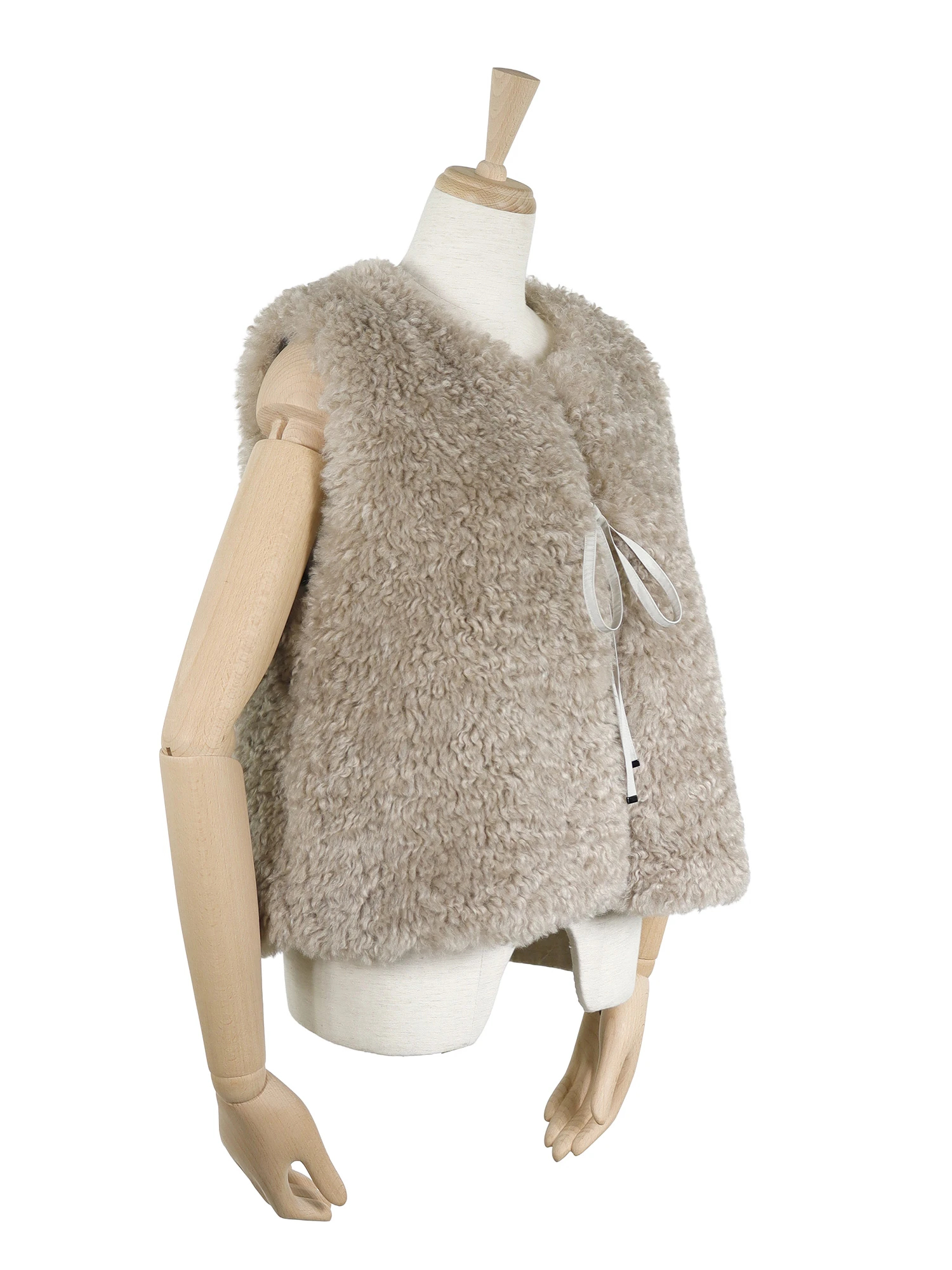 2025AW 新作】カールファーベスト / blancvert（ブランベール