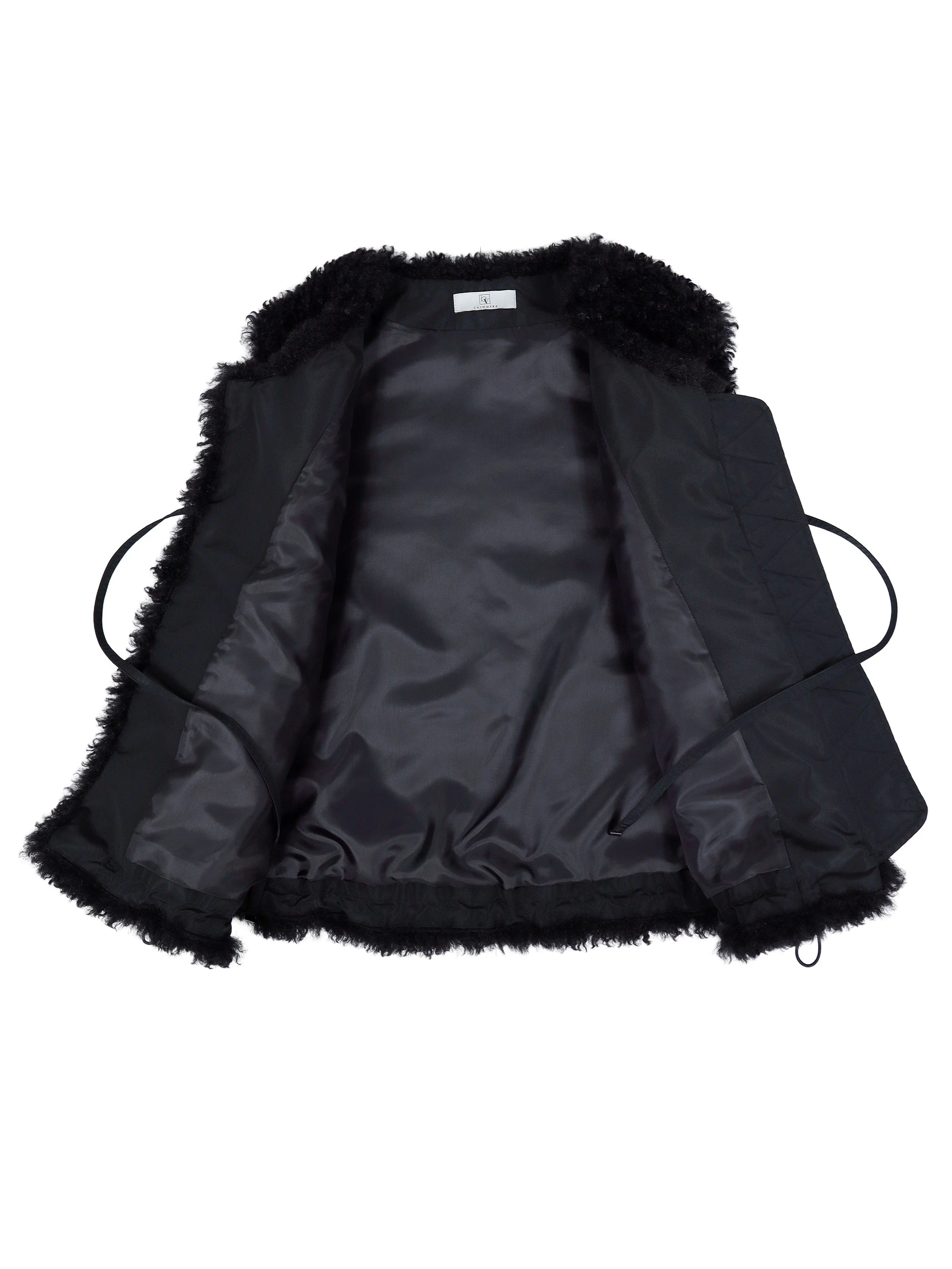 定価53900円【新品】レディース42ランバンスポールエコファーベスト黒 リバーシブルファーベスト｜ベスト｜ニコル公式通販サイト｜NICOLE