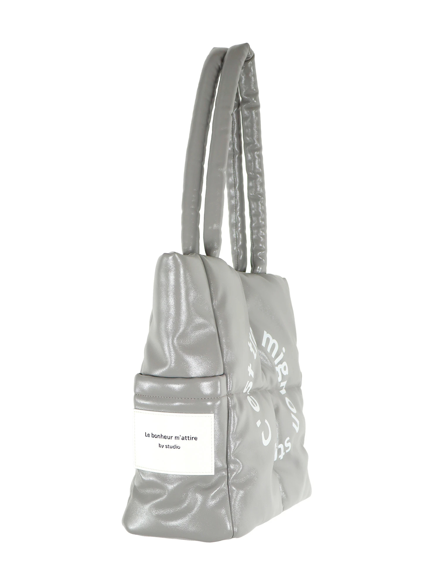 2025AW】キルトトートサークルロゴ / blancvert（ブランベール