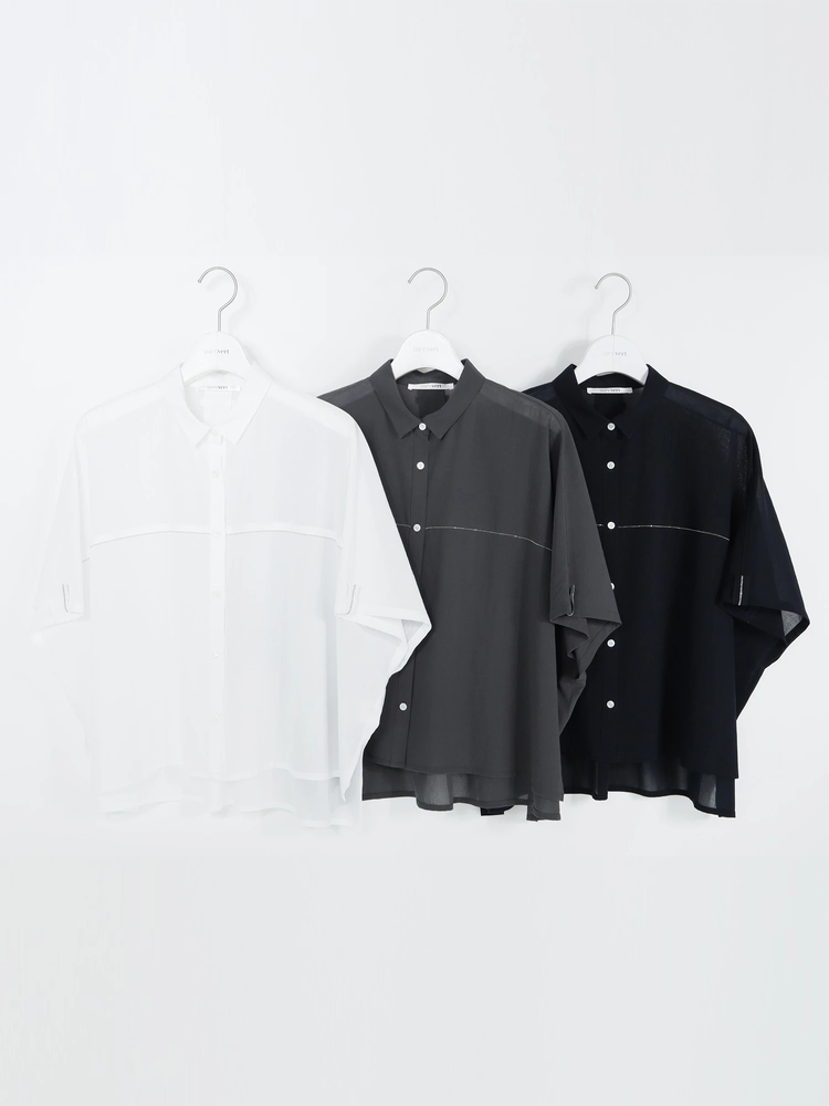 blancvert(ブランベール) |ドルマンシャツブラウス