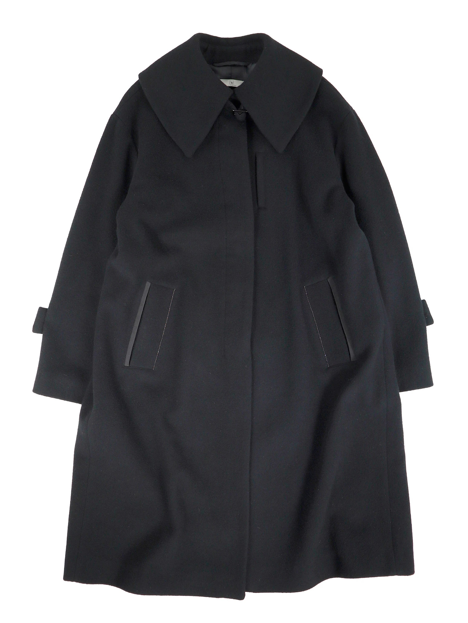 2025AW】ワイドカラーハーフコート / blancvert（ブランベール