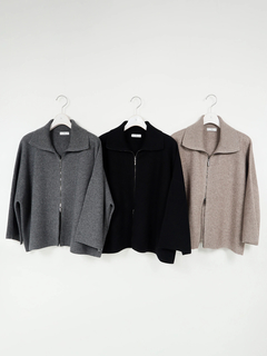 美品 blancvert ブルゾン 38 ベージュ ネイビー リバーシブル 秋冬 blancvert(ブランベール) 通販｜woollen online store（ウールン