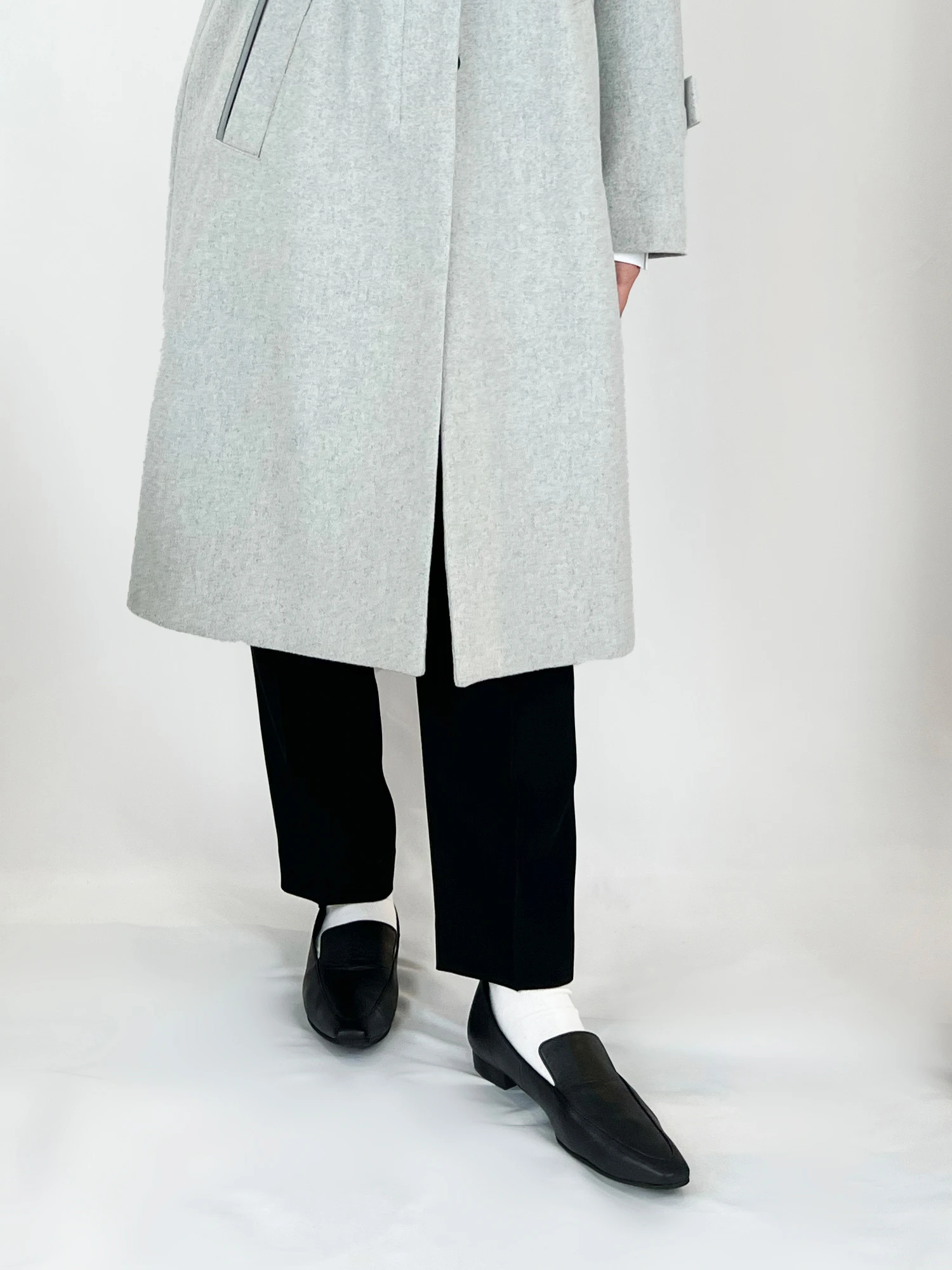 2025AW】バックル付テーパードパンツ / blancvert（ブランベール