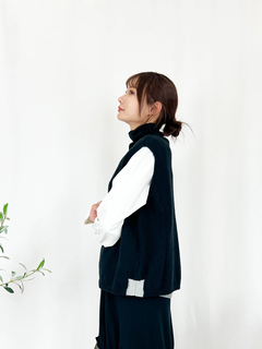 ブランベール blancvert ダウンベスト ロングダウンベスト / blancvert（ブランベール）｜woollen