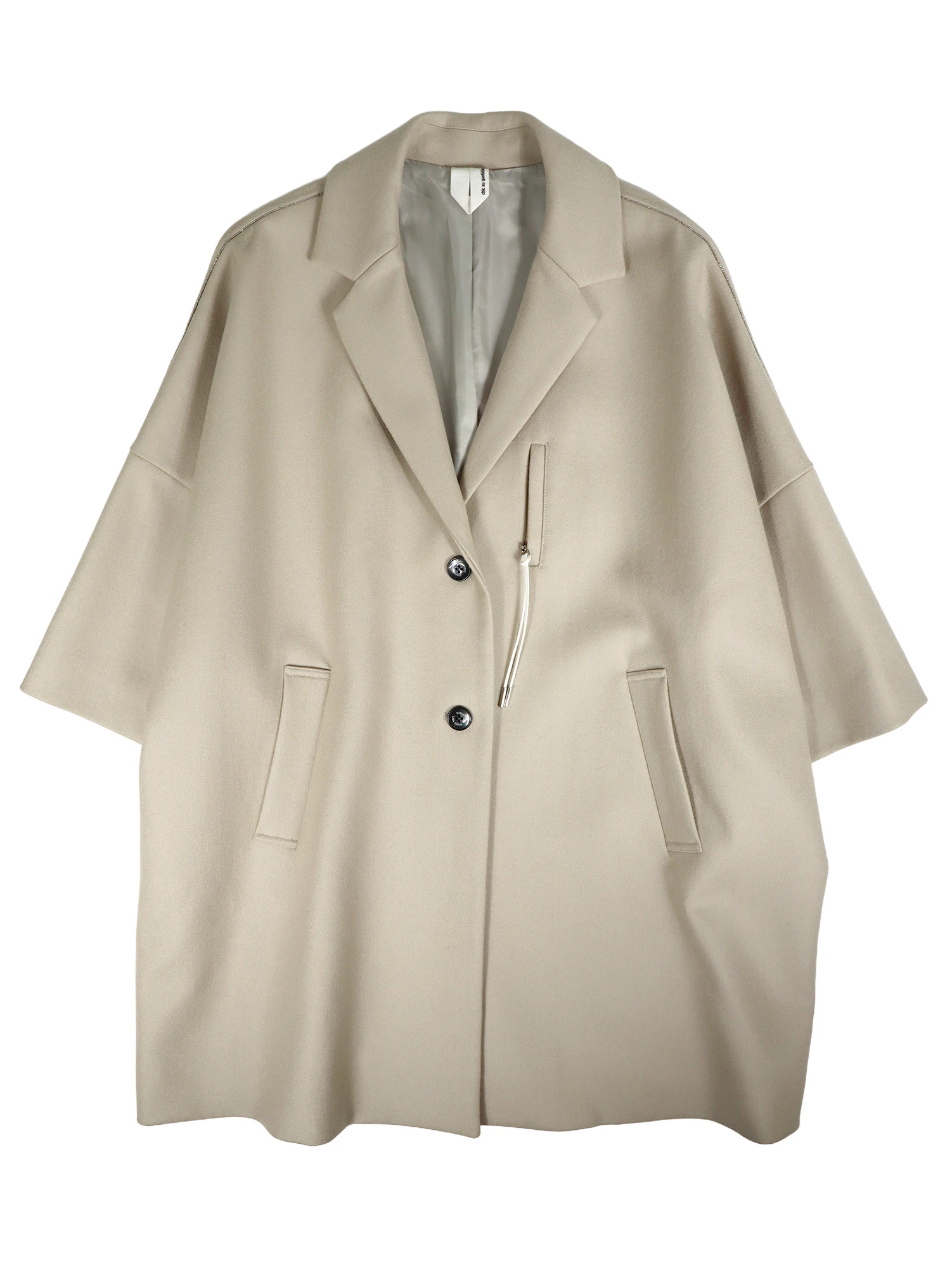 2025AW 新作】テーラービッグハーフコート / blancvert（ブランベール