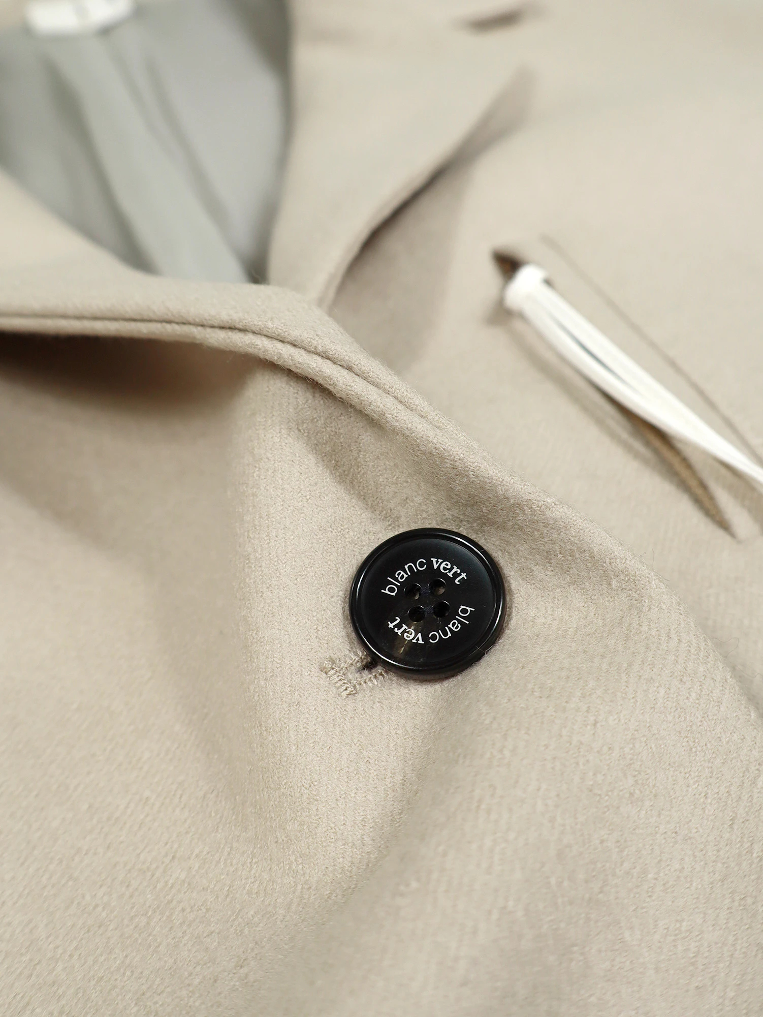 2025AW 新作】テーラービッグハーフコート / blancvert（ブランベール