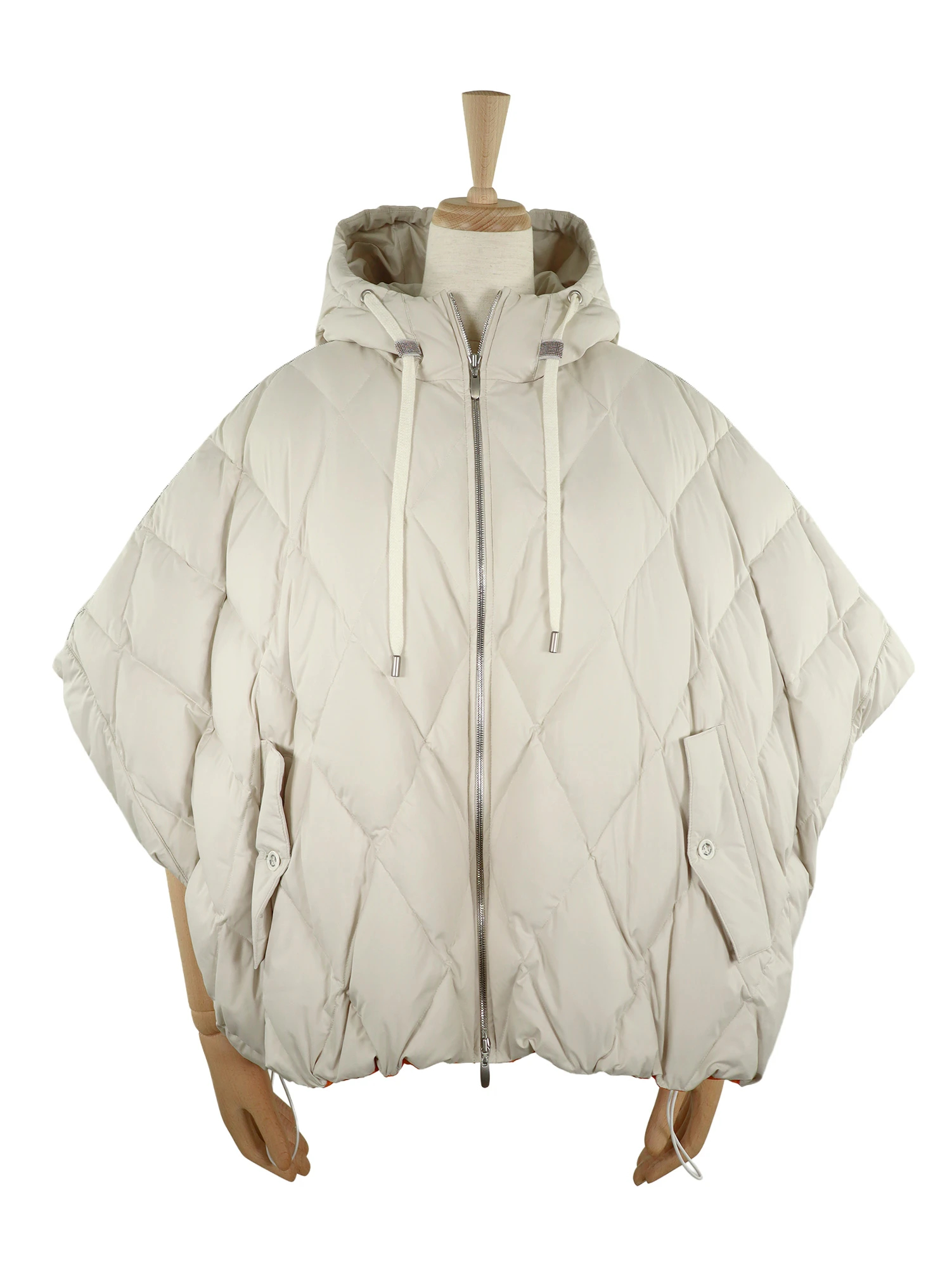 2025AW 新作】ポンチョダウンベスト / blancvert（ブランベール