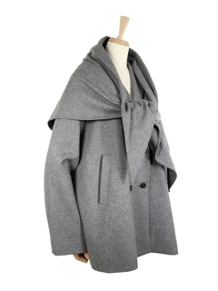 blancvert(ブランベール) |【2025AW 新作】スカーフ付ピークジャケット