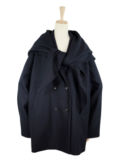 blancvert(ブランベール) |【2025AW 新作】スカーフ付ピークジャケット