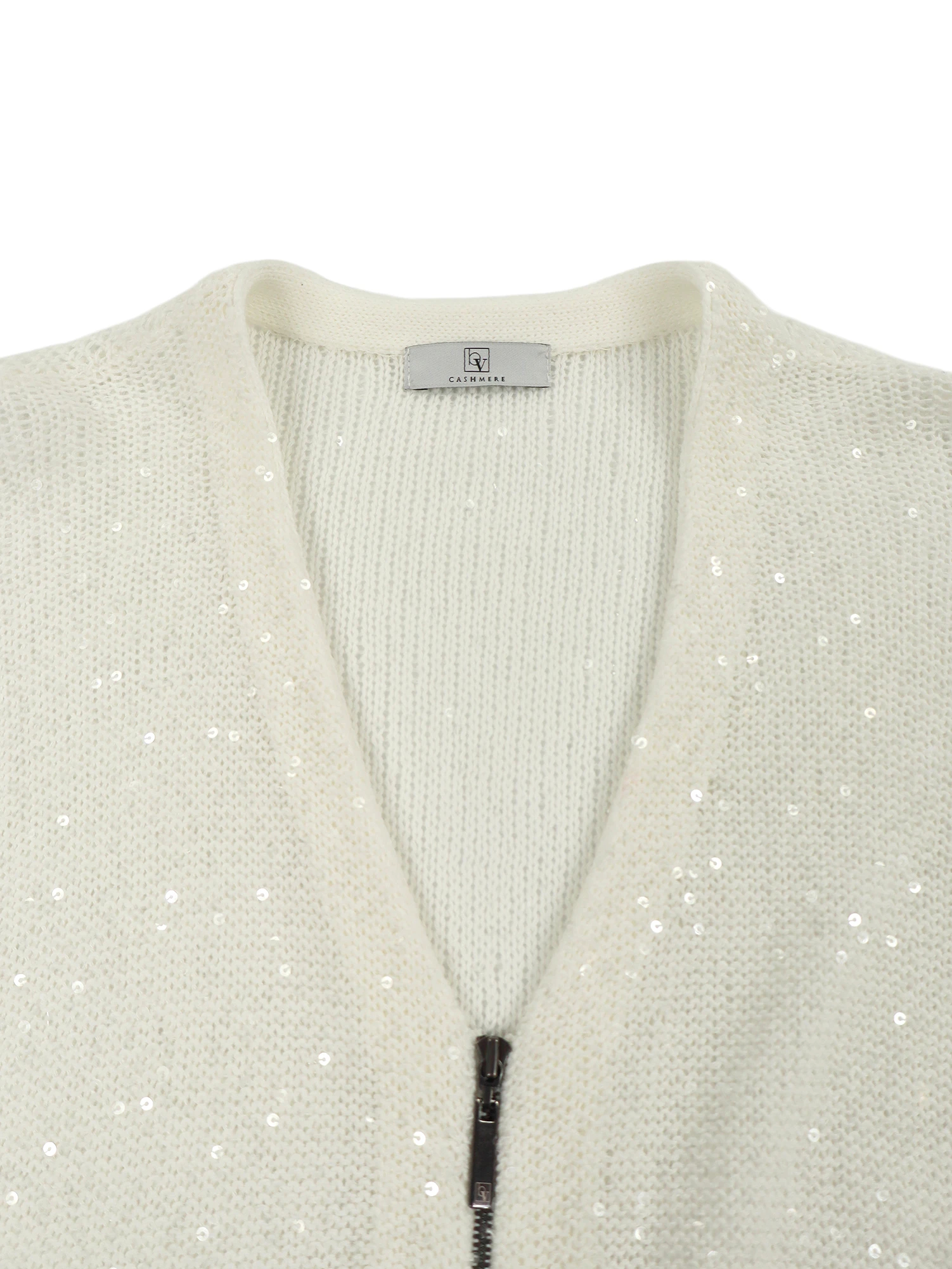 2026SS 新作】スパンコールジップカーディ / blancvert（ブランベール