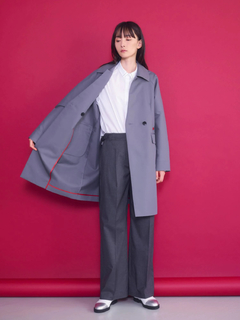 アルパカ混パイルニット七分袖コート / PESERICO（ペセリコ）｜woollen