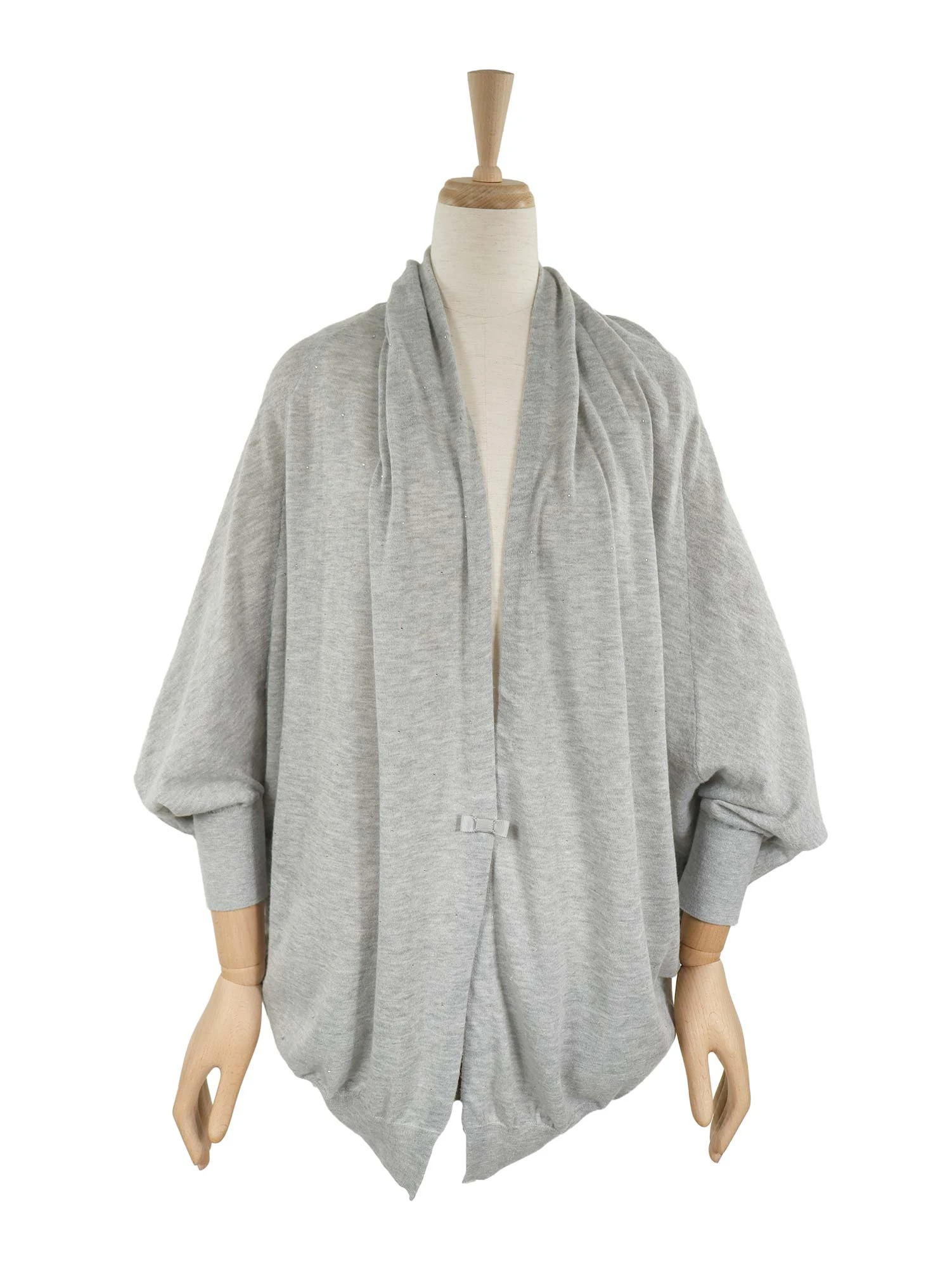 2026SS 新作】ビーズ編み込みカーディ / blancvert（ブランベール